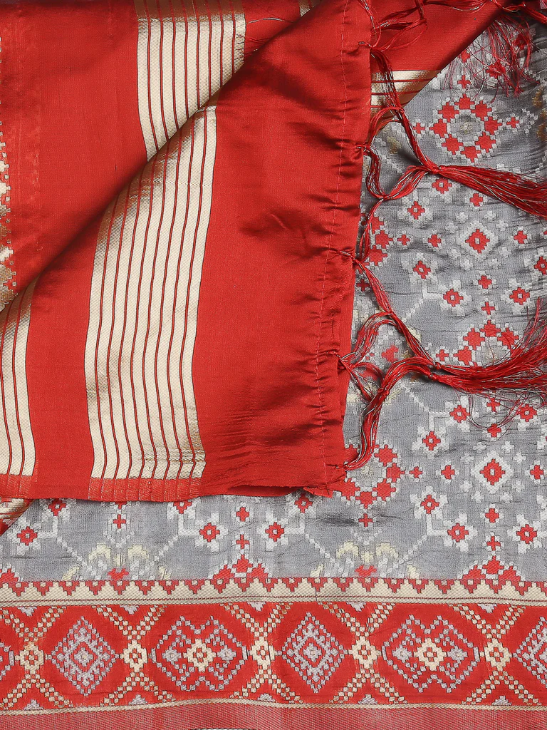 Patola Banarasi Silk Dupatta - Image 6