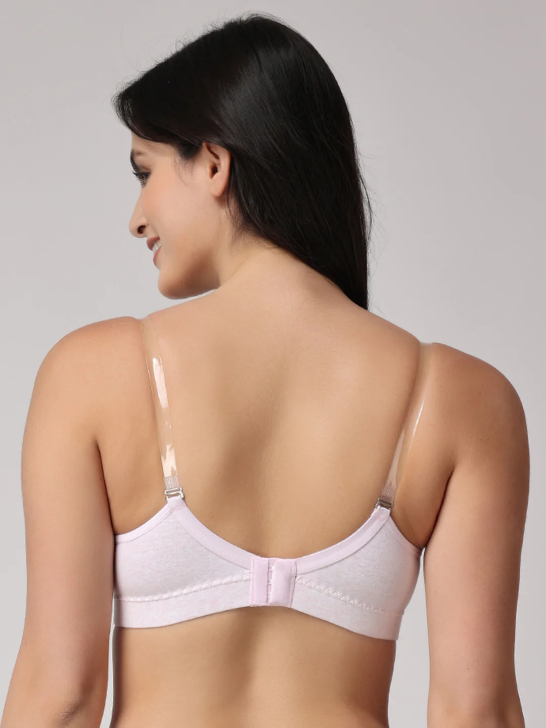 Full Coverage Heavily Padded Convertible-Straps T-Shirt Bra - Image 2