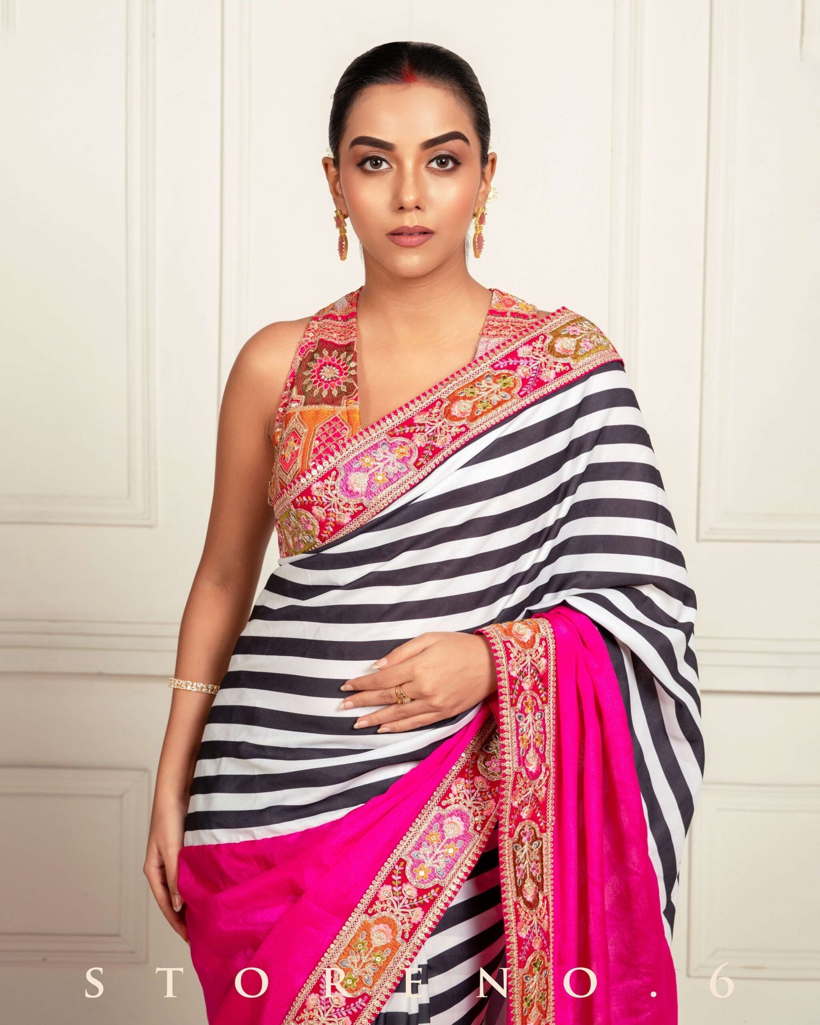 FUCHSIA FUSION FOXY BLOUSE - Image 6
